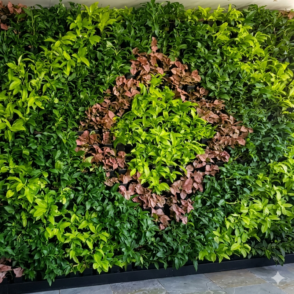 Dense Living Wall Installation