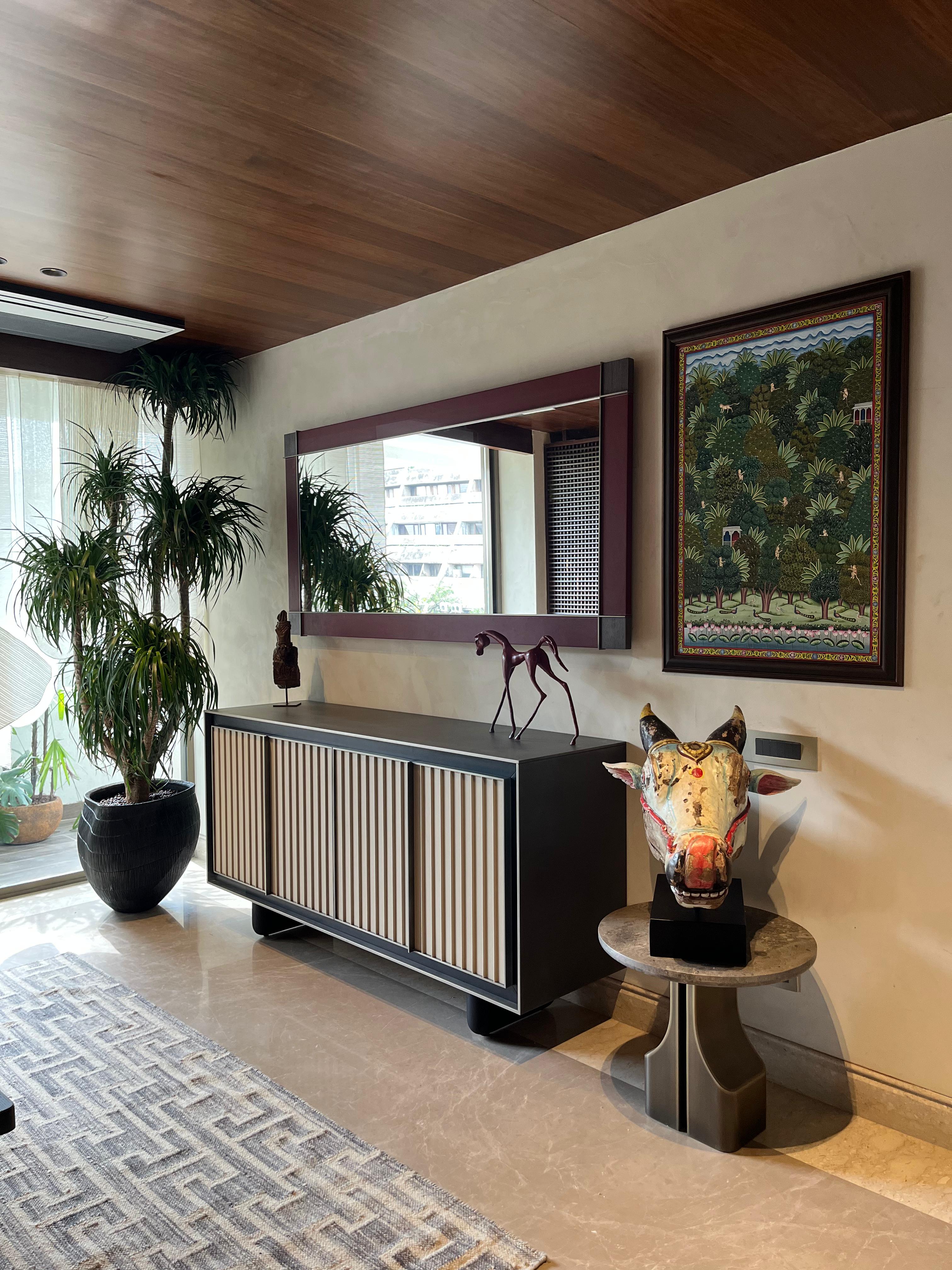 Elegant Foyer Plant Landscape