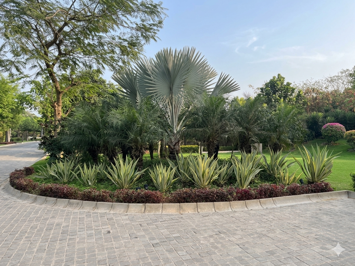 Palm Tree Garden Landscape
