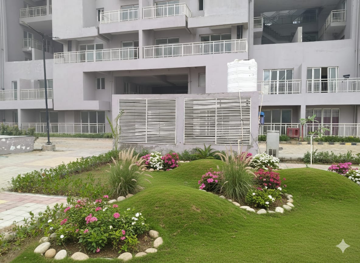 Residential Flowering Garden